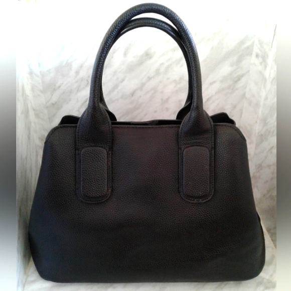 Zara vegan pebble leather office Tote Bag Shoulder Bag Handbag 43 L X 27 H X 17 - Picture 1 of 10